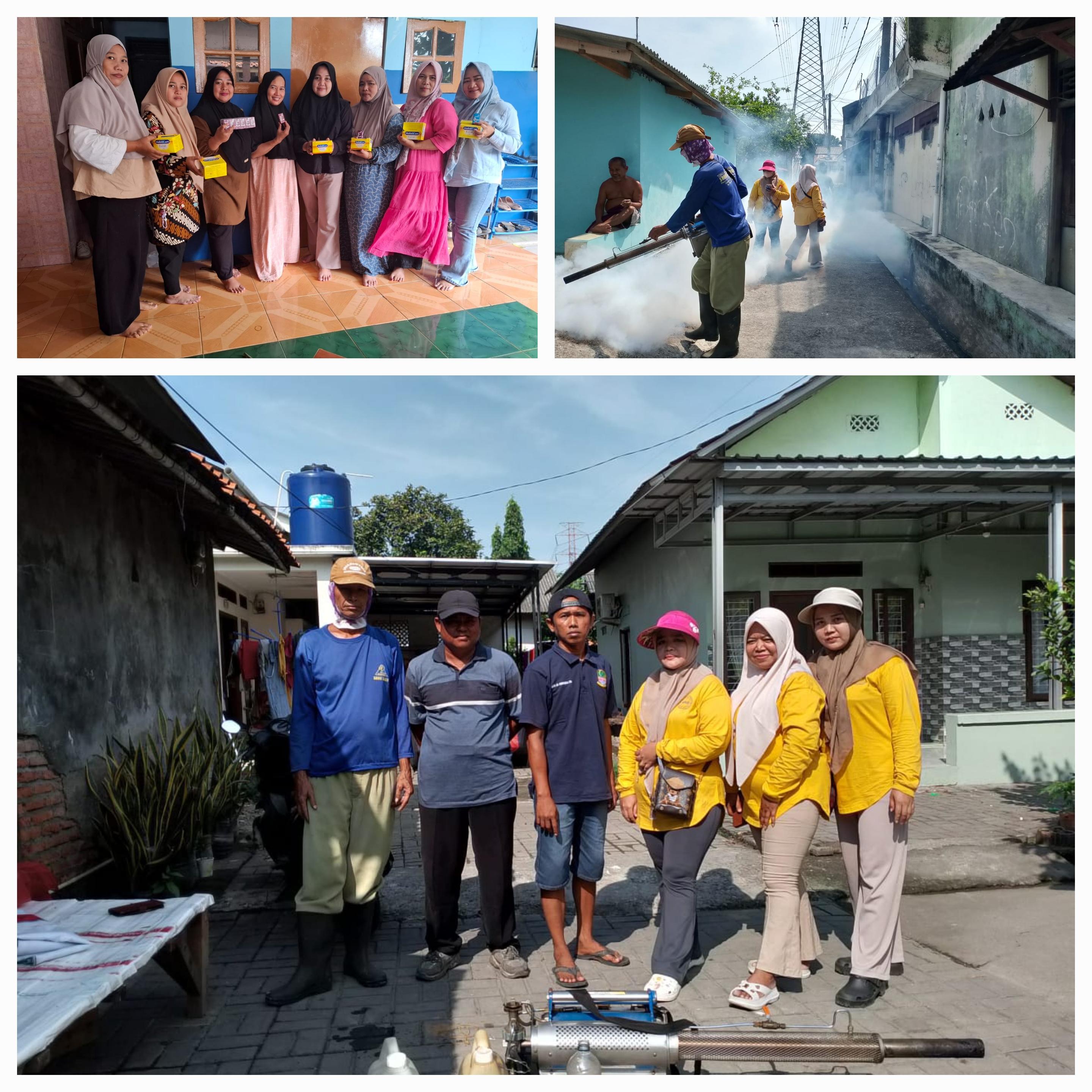 Program Kesehatan Bantuan Partisipasi Wabah Demam Berdara Dengue (DBD) dan CIKUNGUNYA di Desa Wangunharja